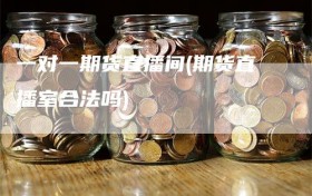 一对一期货直播间(期货直播室合法吗)