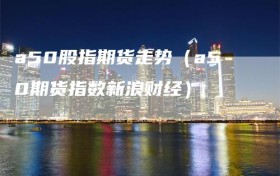 a50股指期货走势（a50期货指数新浪财经）