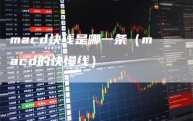 macd快线是哪一条（macd的快慢线）