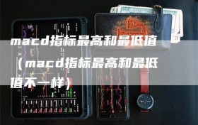 macd指标最高和最低值（macd指标最高和最低值不一样）