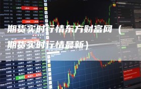 期货实时行情东方财富网（期货实时行情最新）