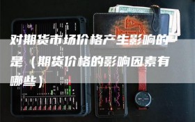 对期货市场价格产生影响的是（期货价格的影响因素有哪些）