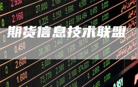 期货信息技术联盟