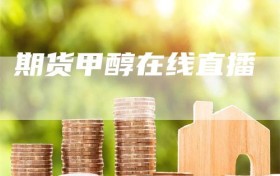 期货甲醇在线直播