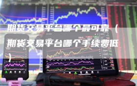 期货交易平台哪个最可靠（期货交易平台哪个手续费低）