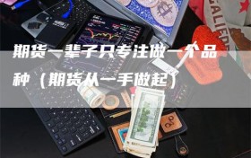 期货一辈子只专注做一个品种（期货从一手做起）