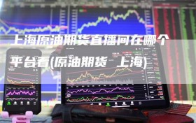 上海原油期货直播间在哪个平台看(原油期货 上海)