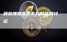 碳酸锂期货吧东方财富网讨论