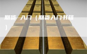 期货 入门（期货入门书籍）