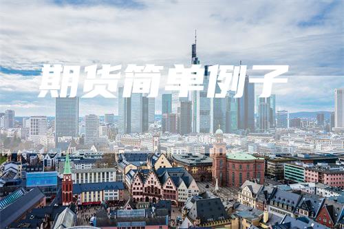 期货简单例子