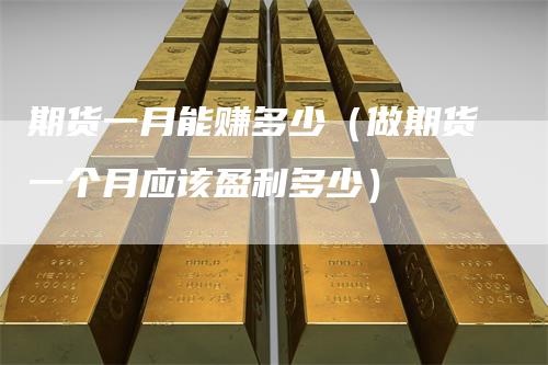 期货一月能赚多少(做期货一个月应该盈利多少)