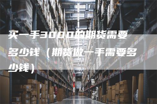 买一手3000的期货需要多少钱(期货做一手需要多少钱)