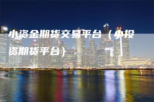 小资金期货交易平台（小投资期货平台）