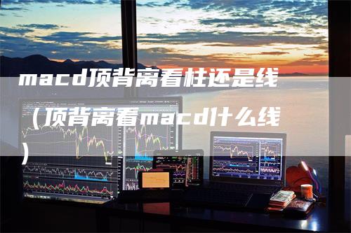 macd顶背离看柱还是线(顶背离看macd什么线)