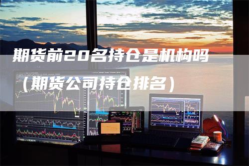 期货前20名持仓是机构吗(期货公司持仓排名)