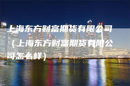 上海东方财富期货有限公司（上海东方财富期货有限公司怎么样）