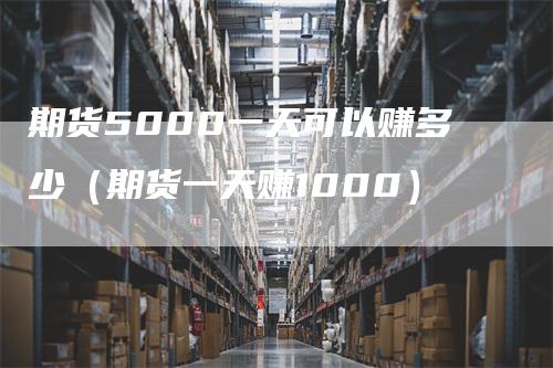 期货5000一天可以赚多少（期货一天赚1000）