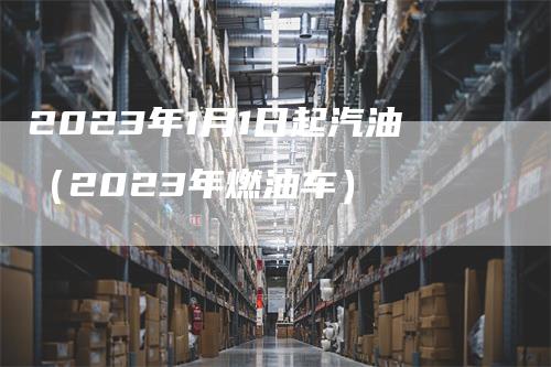2023年1月1日起汽油（2023年燃油车）