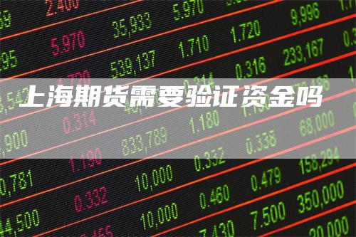 上海期货需要验证资金吗