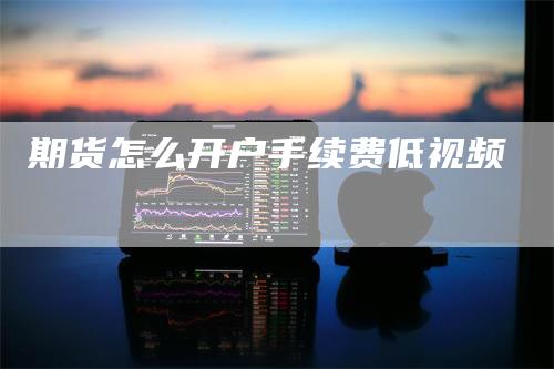 期货怎么开户手续费低视频