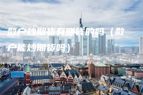 散户炒期货有赚钱的吗（散户能炒期货吗）