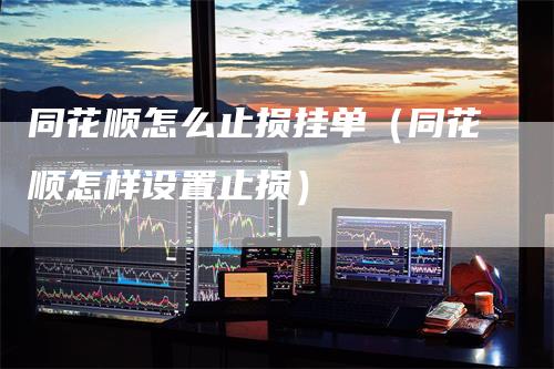 同花顺怎么止损挂单(同花顺怎样设置止损)