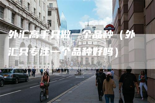 外汇高手只做一个品种(外汇只专注一个品种好吗)