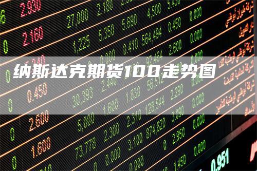 纳斯达克期货100走势图
