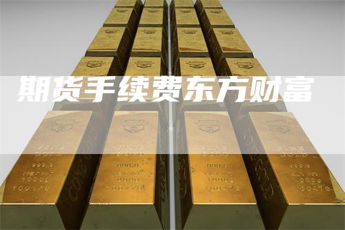 期货手续费东方财富