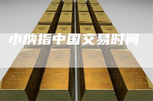 小纳指中国交易时间