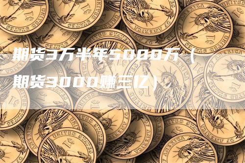 期货3万半年5000万（期货3000赚三亿）