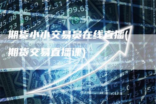 期货小小交易员在线直播(期货交易直播课)